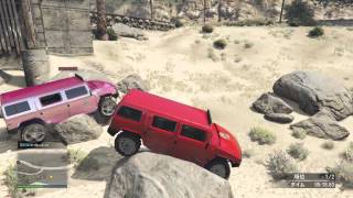 【フレンドさんとオフロード】Grand Theft Auto V_GTA５でクロカン！4x4【Offroad Legends】