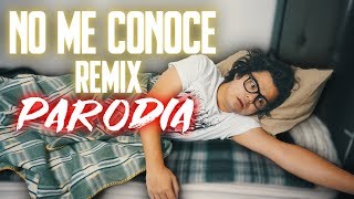 Jhay Cortez, J. Balvin, Bad Bunny - No Me Conoce (Remix) (PARODIA)
