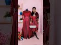 Fascinodresses|mom daughter matching maroon pleated gowns|beautiful partywear combo|birthday frocks