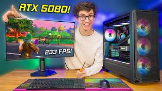 The INSANE RTX 5080 Gaming PC Build 2025! 👀 w/ Gameplay Benchmarks