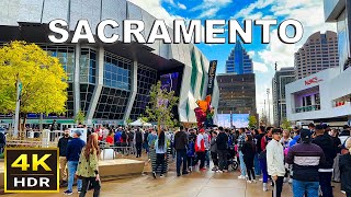 [4K HDR] Downtown Sacramento Walking Tour | Sacramento, California