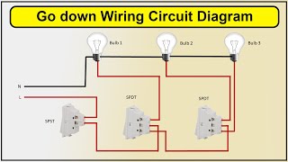 How To Make Godown Wiring Circuit Diagram | Godown Wiring