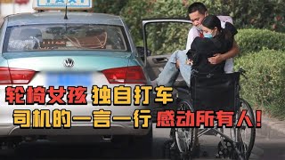 【正能量】輪椅女孩獨自打車，司機師傅接下來的舉動，感動在場所有人！#暖心 #暖心故事 #正能量 #淚目 #生活 #溫暖 #社會新聞 #感動 #暖心時刻