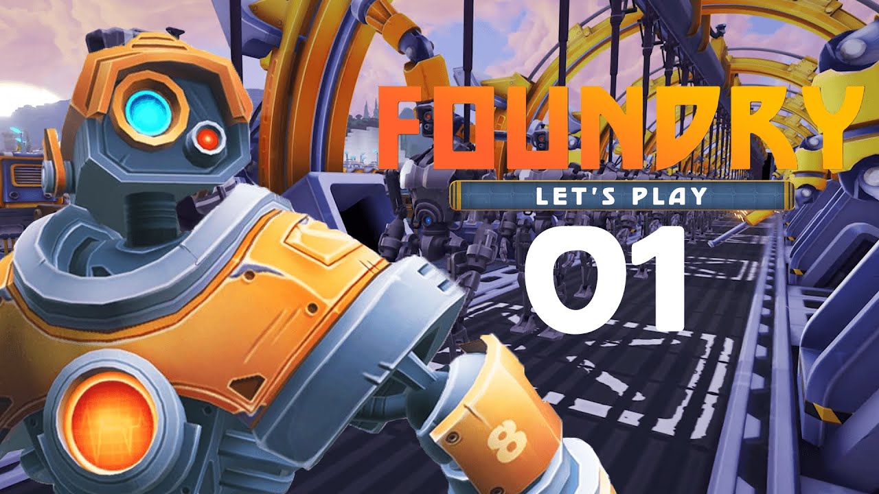 [FR] Foundry | Let's Play 01 | Satisfactory & Factorio Sur Minecraft ...