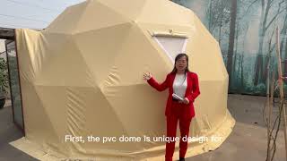 Why RAX TENT PVC Fabric Dome Tent Hot Sale for Over 10 Years