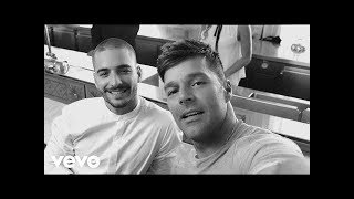 Maluma ft. Ricky Martin - No Se Me Quita ( Oficial)