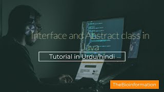 Difference between abstract class and interface in java in Urdu/Hindi part 1