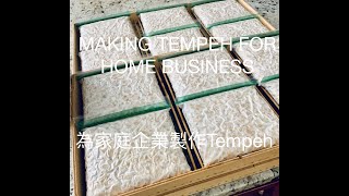 Making Tempeh for Home Business