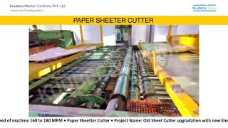 Paper Industry Automation By Kuubera Group "Paper Sheetter Cutter"