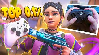 *HANDCAM* Top 0.1% on Console Valorant..