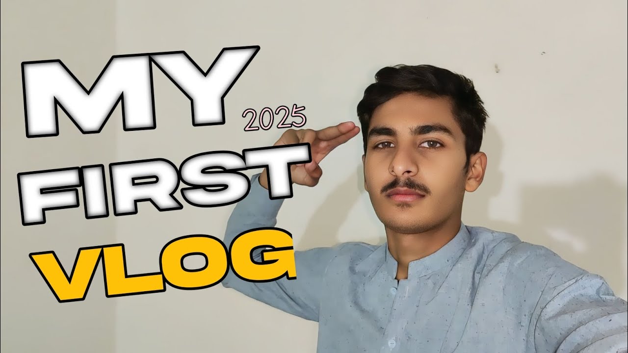 My First Vlog On 2025 Youtube