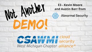 E3 - Not Another Demo - Abnormal Security