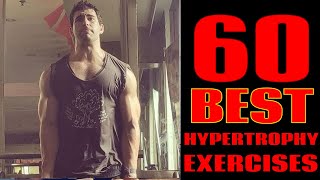 My Top 60 Hypertrophy Exercises (Time To GROW!)