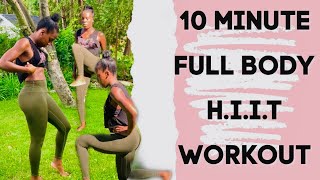 FULL BODY FAT BURNING AT HOME WORKOUT - QUICK & EFFECTIVE WAY TO BURN CALORIES