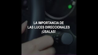 La importancia de las luces direccionales al manejar. ¡Úsalas!