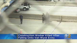 Construction worker killed in fall on Van Wyck Expressway