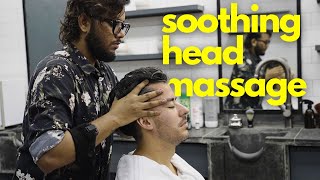 💈Tingling Scalp ASMR Massage at Nomad Barber Mumbai