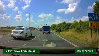 A1/DK1 # Piotrków Trybunalski Południe - Kamieńsk x3