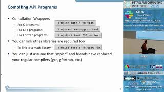 PCI 2019: MPI. Part 1