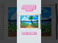 Menggambar pemandangan pantai #music #song #pop #lyrics #art #drawing #shorts #shortsviral #short