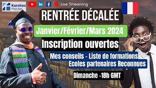 Inscriptions Ouvertes Pour La Rentrée Décalée 2024 En France ! Tous Savoir Sur La