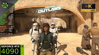 Star Wars Outlaws DLSS 4 Update 1.5.1 [4K] DLAA/DLSS/FG/RR, Ray Tracing ON | RTX 4090 | R7 9800X3D