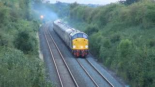 40013 'Andania' Thunders towards Ashton Road OB working the English Riviera Express 05/08/2023