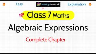 Class 7 Maths Algebraic Expressions