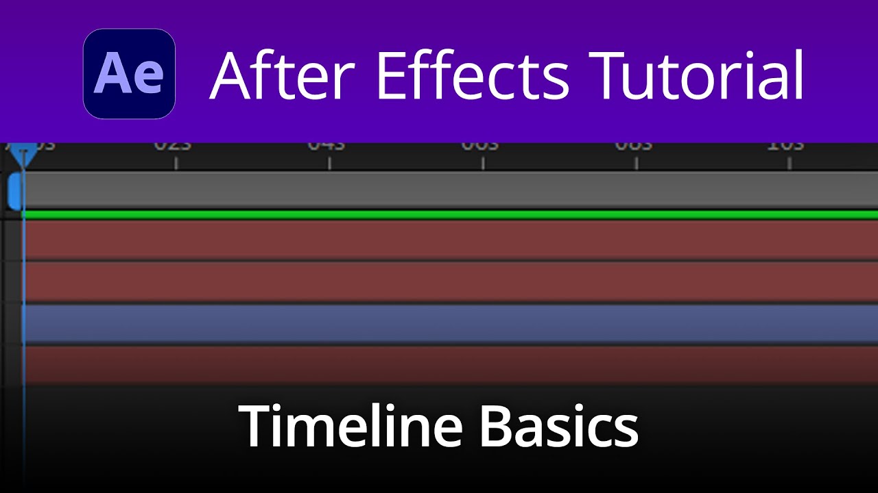 Animated Timeline From Last Dance After Effects Tutorial Mrqoi