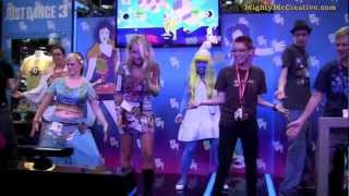 Just Dance 3 - Party Rock Anthem - Kinect Xbox 360 @ Comic Con 2011