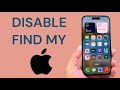 How To Disable Find My iPhone