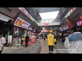 4k 北京通州區萬達廣場周邊的餐飲街dining street around wanda plaza tongzhou district beijing