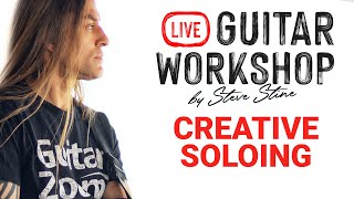 Essential Techniques Live Session #4 - Creative Soloing | GuitarZoom.com