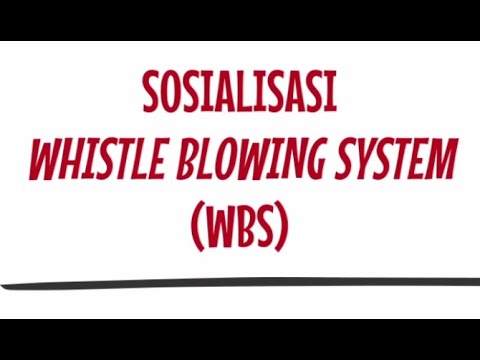 Sosialisasi Whistle Blowing System(WBS) - YouTube