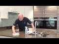 how to clean a natural stone composite worktop