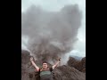 man in indonesia captured exact moment a volcano erupted within its caldera