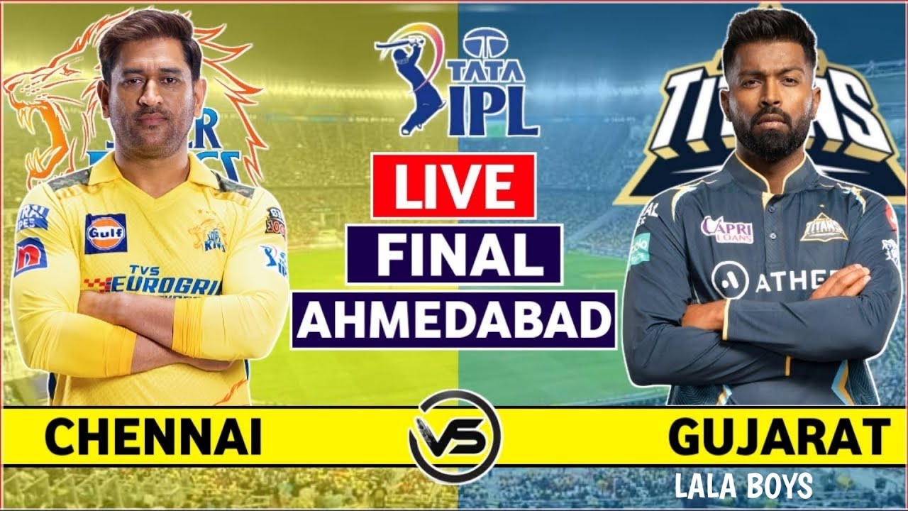 Csk Vs Gt Final Match Today Live - YouTube