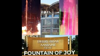 Fountain Of Joy|| Dhirubhai Ambani Square|| Jio World Centre|| Fountain show in Mumbai||BKC Bandra