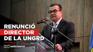 Renunció Olmedo López, director de la UNGRD, por escándalo de carrotanques para La Guajira