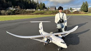 First Flight of the X-66 RC Aircraft (Shorter Version)