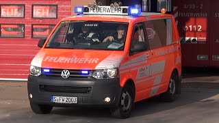 KdoW + HLF Feuerwehr Stuttgart Bad Cannstatt