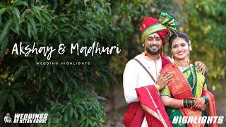 Wedding Highlights | Dr.Akshay & Dr.Madhuri | #Weddings_by_ketankorde | wkk