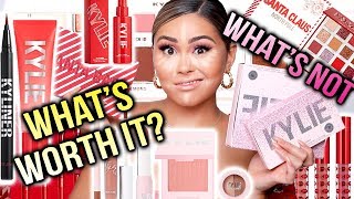 Trying ALL Kylie Cosmetics Holiday Collections!! What's Worth the Money + What's NOT