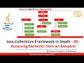 Collection Framework in Java - #8 - Accessing Elements from an ArrayList