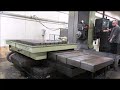 kuraki kbt 11wdx cnc horizontal boring mill with fanuc 15m cnc control