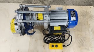 Tời điện xây dựng nâng tải 500kg sử dụng điện 220v