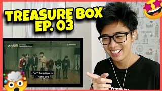 TREASURE BOX SURVIVAL EP. 03 REACTION!!