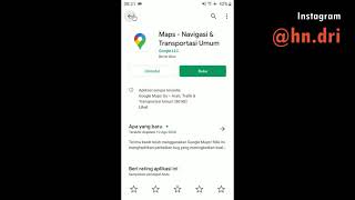 Cara menampilkan mulai mengemudi di maps