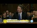 kan fbi rapporten fälla kavanaugh ann tiberg på plats inför omröstningen nyhetsmorgon tv4