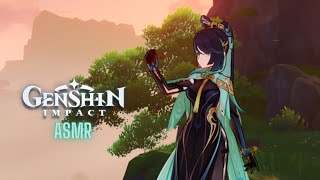 Genshin Impact ASMR ✨ Farming for Xianyun and Chenyu Vale exploration 🪽 Close-up whispering